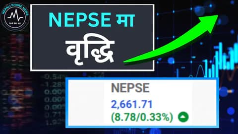 नेप्सेमा लगातार दोस्रो दिन सुधार: परिसूचक २६६१ विन्दुमा, बैंकिङ समूह चम्कियो