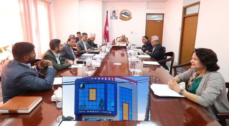 नेपाल स्टक एक्स्चेन्जको पुनर्संरचना गर्दै सरकार