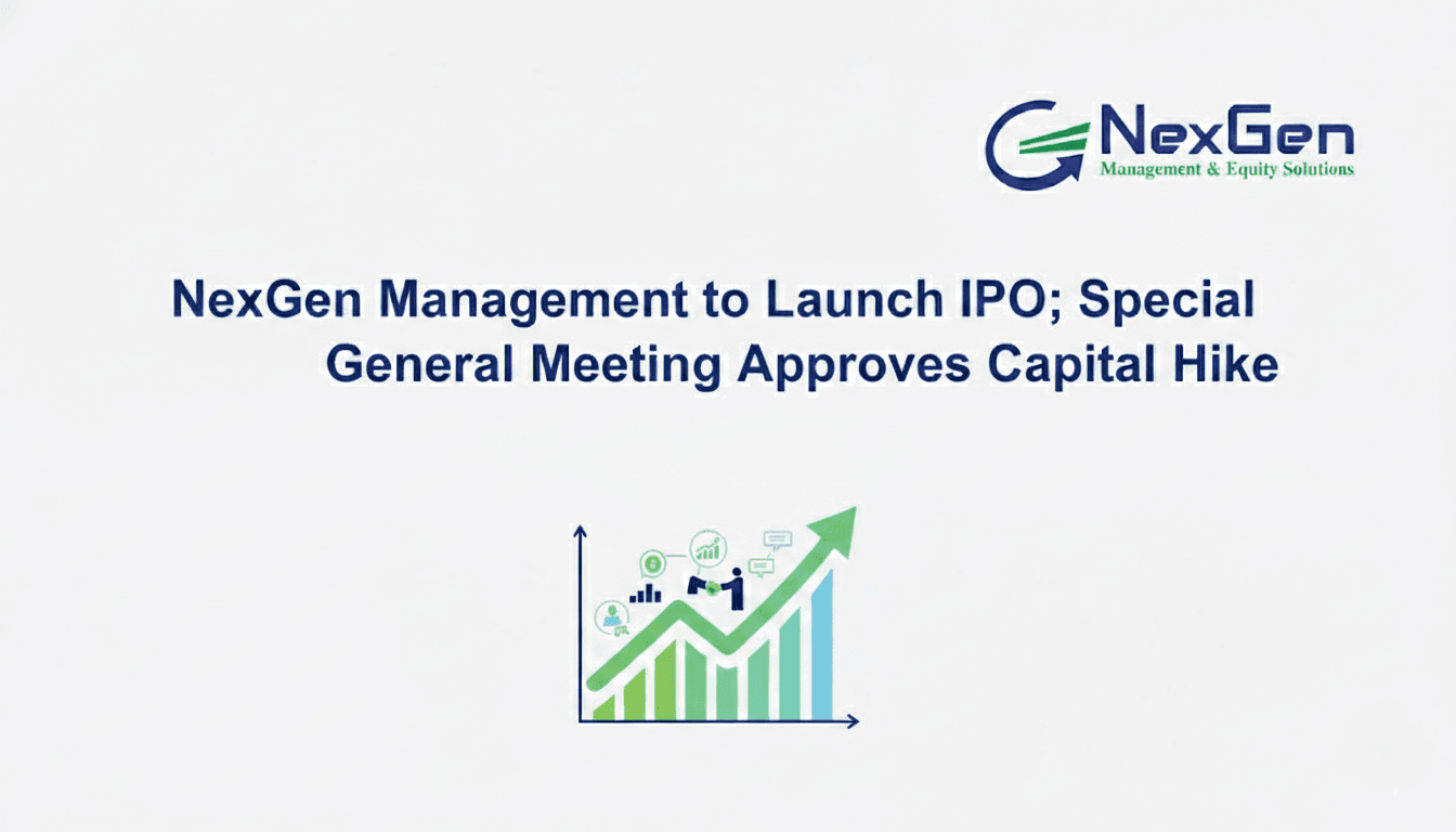 नेक्सजेन म्यानेजमेन्टको पुँजी वृद्धि गर्ने निर्णय, आईपीओ जारी गर्ने तयारी