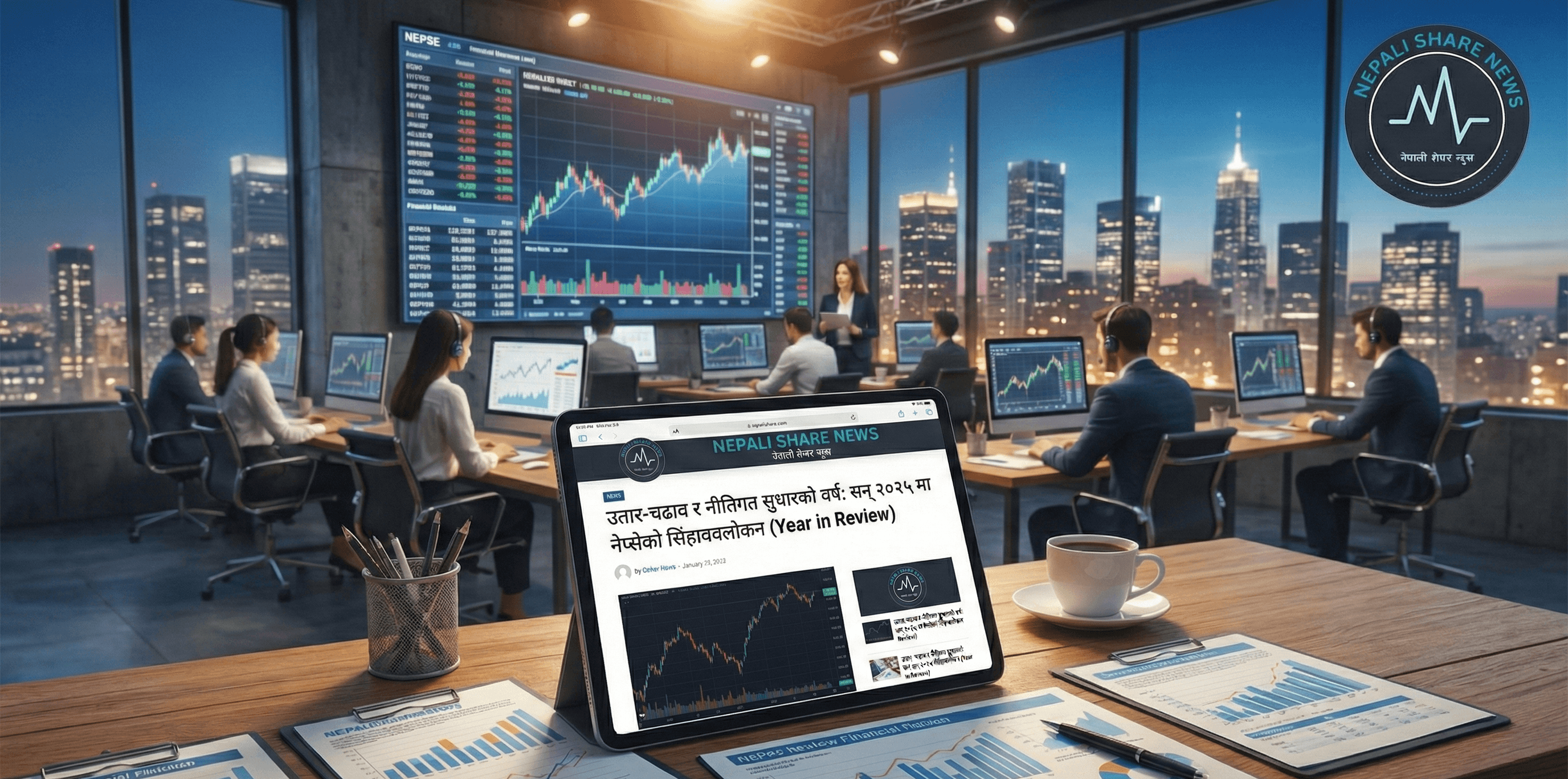 नेप्से २०२५ समीक्षा: 'जेन जी' विद्रोह, नीतिगत 'सिफ्ट' र २६०० विन्दुको वरिपरि बजारको संघर्ष